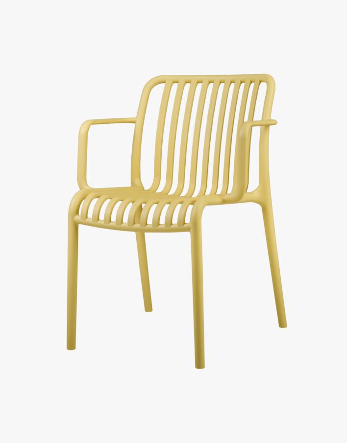 Puutarhatuoli keltainen - 56x57x79 cm keltainen - 1