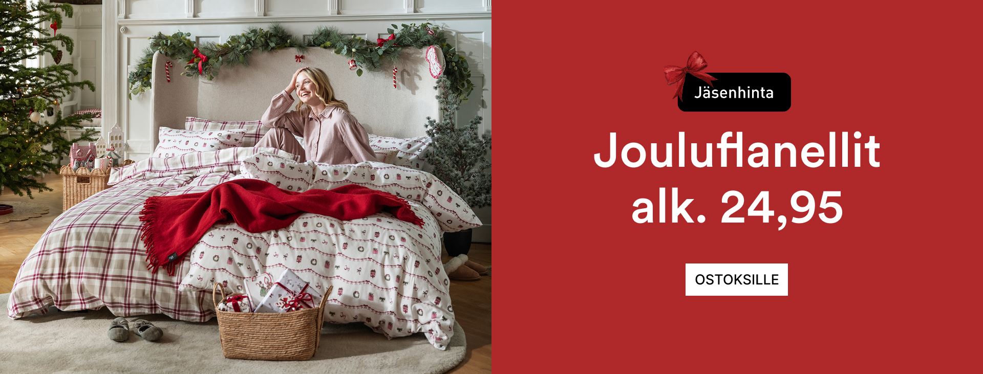 Flanellipussilakanat alk. 24,95