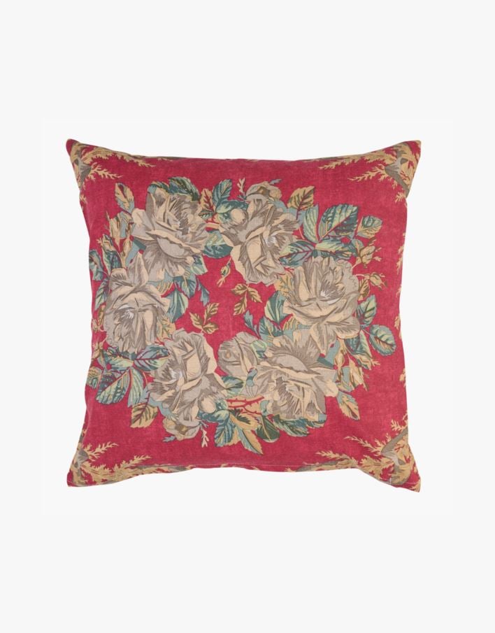 Koristetyynynpäällinen moniväri/punainen - 50x50 cm moniväri/punainen - 1