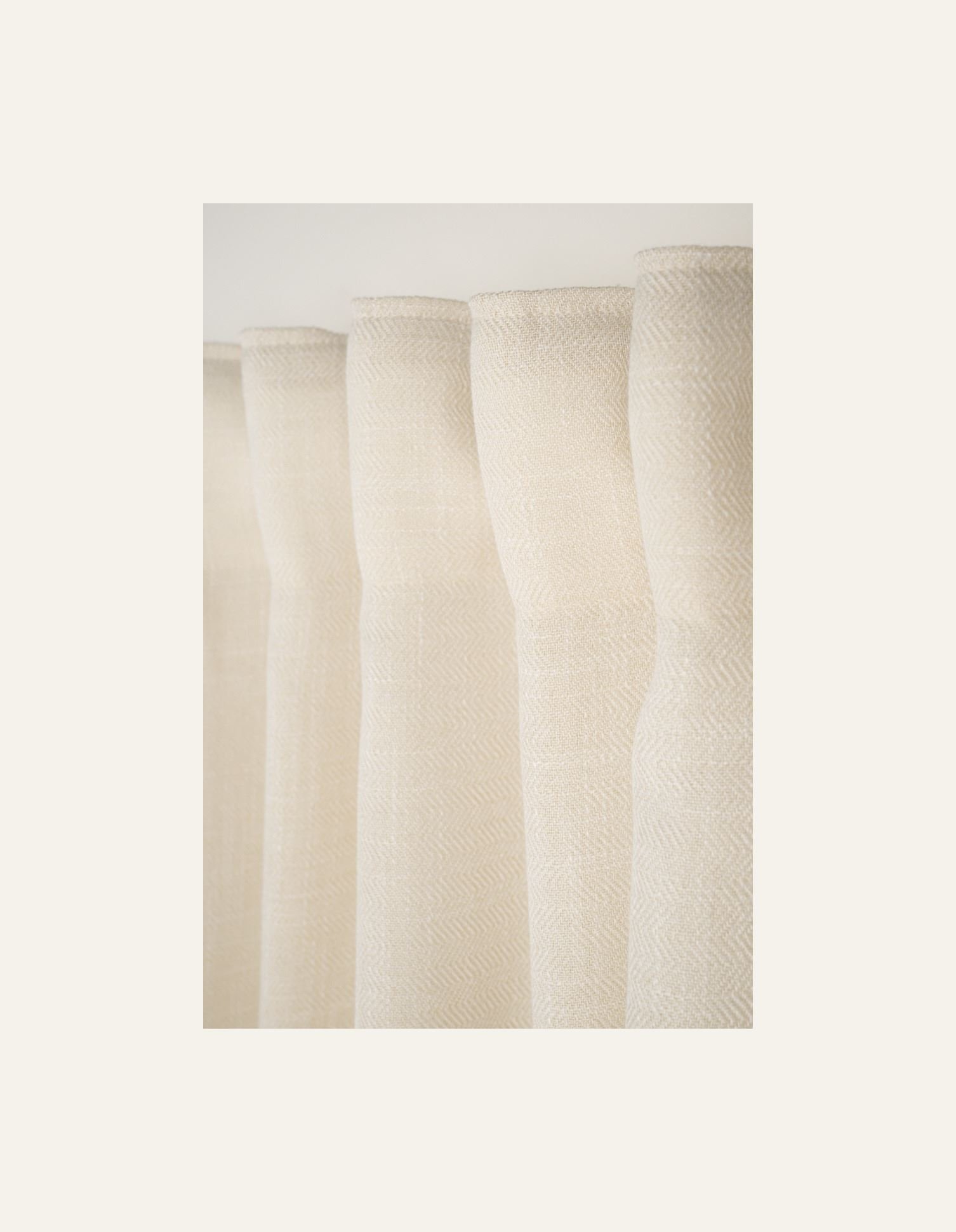 Verho vaalean beige - 3