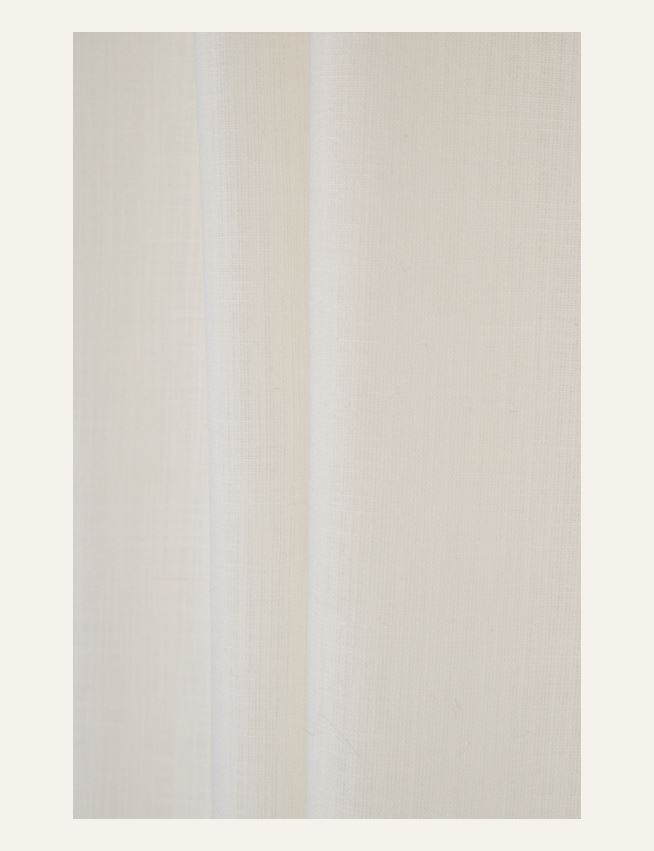 Verho luonnonvalkoinen - 3