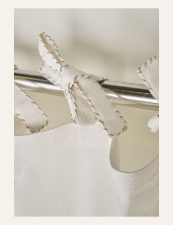 Verho luonnonvalkoinen - 2