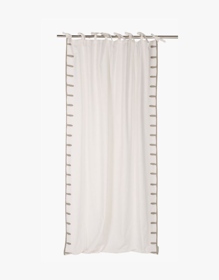 Verho luonnonvalkoinen - 140x250 cm luonnonvalkoinen - 1