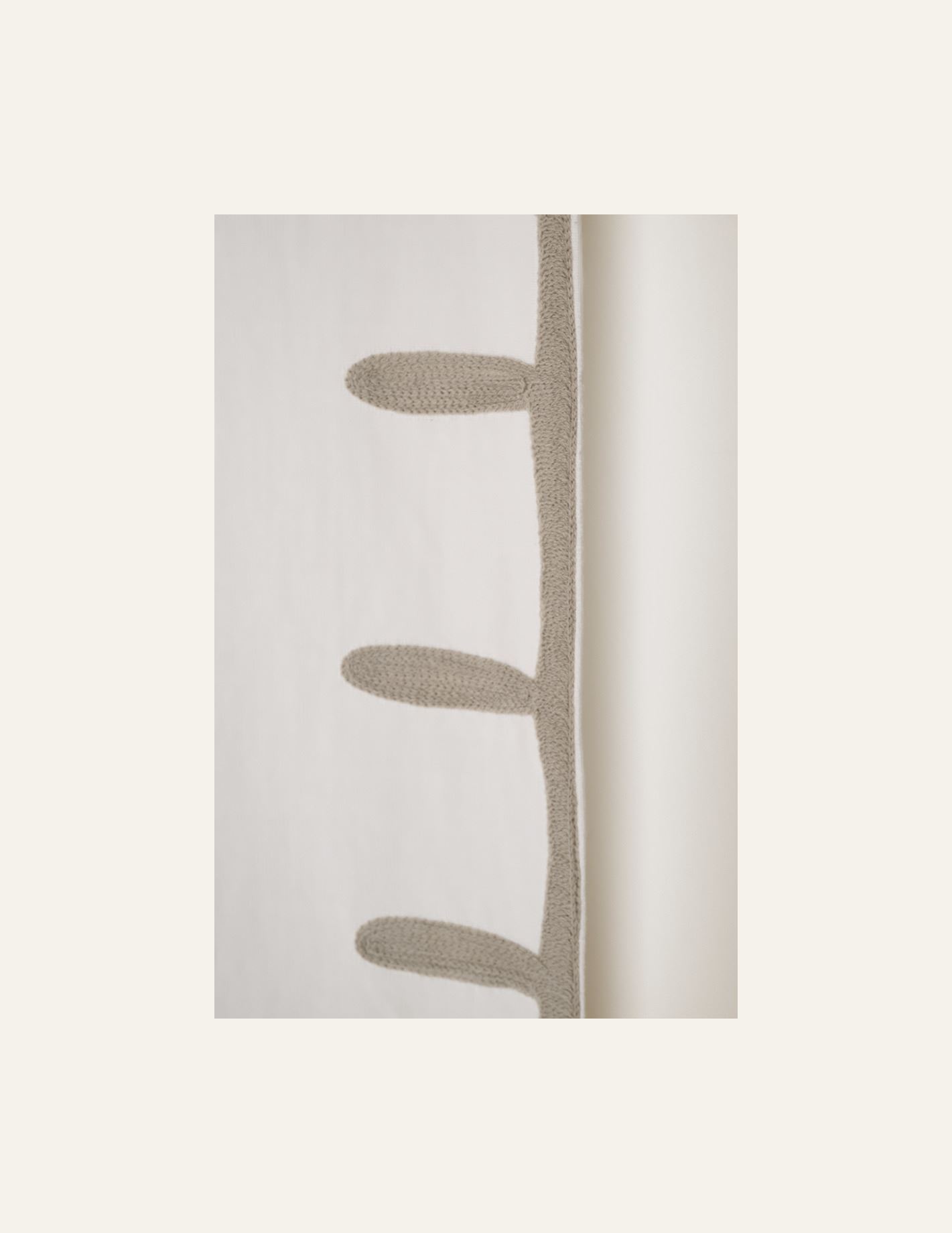 Verho luonnonvalkoinen - 3