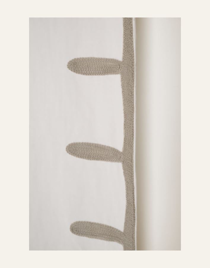 Verho luonnonvalkoinen - 3