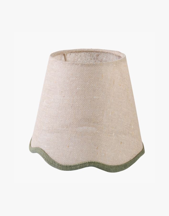 Lampunvarjostin moniväri/vihreä - 13x16 cm moniväri/vihreä - 1