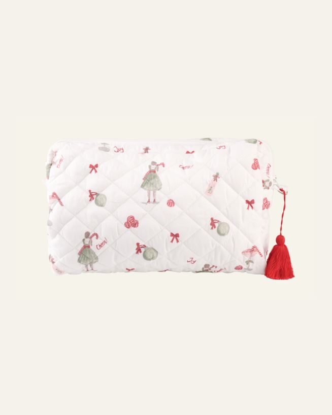 Suuri toilettilaukku valkoinen - 21x34 cm valkoinen - 1