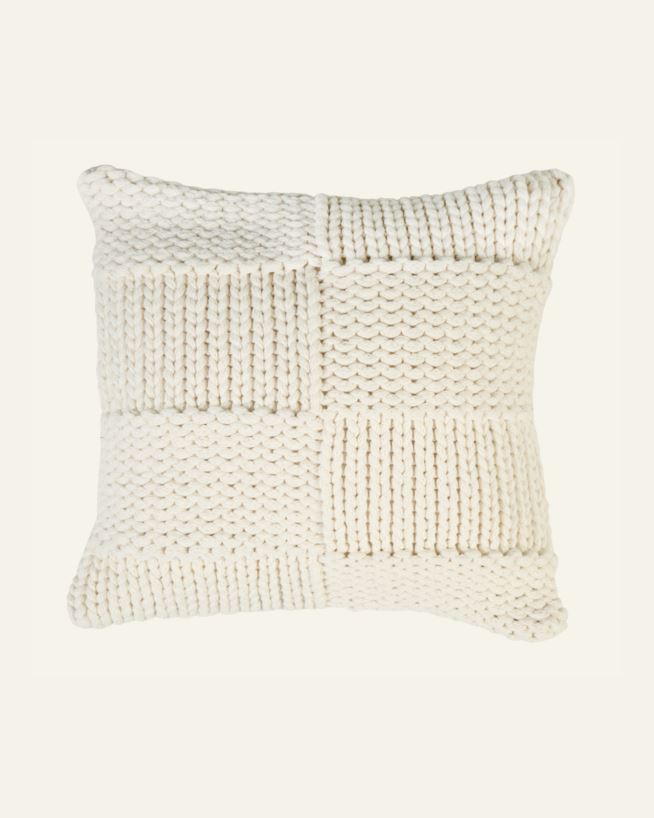 Koristetyynynpäällinen luonnonvalkoinen - 50x50 cm luonnonvalkoinen - 1