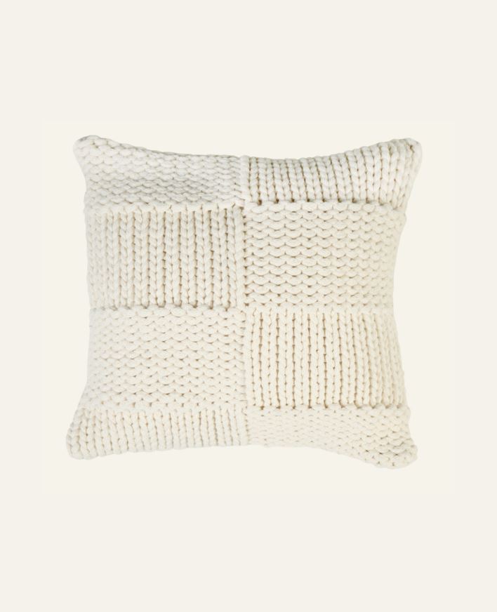 Koristetyynynpäällinen luonnonvalkoinen - 50x50 cm luonnonvalkoinen - 1