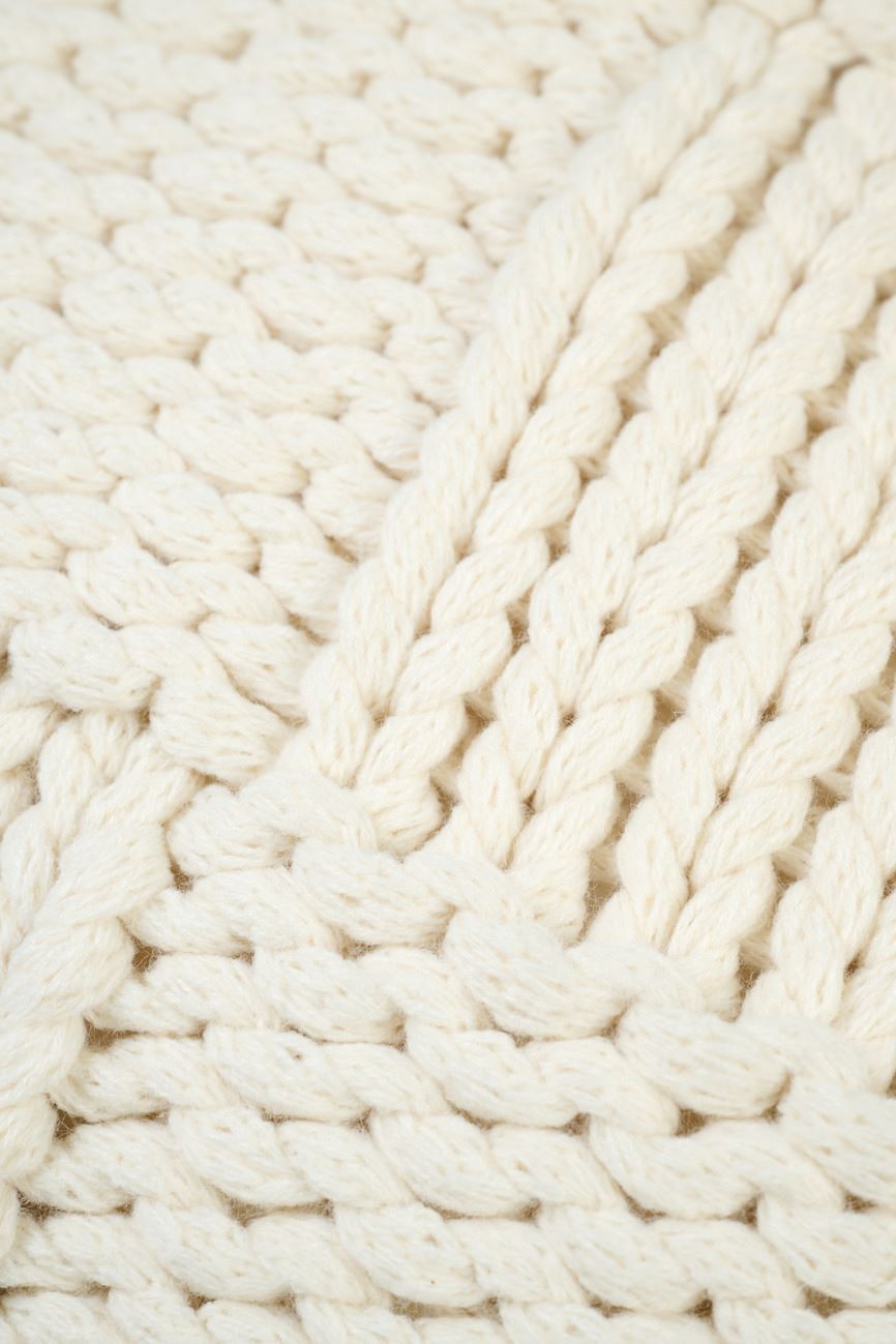 Koristetyynynpäällinen luonnonvalkoinen - 2