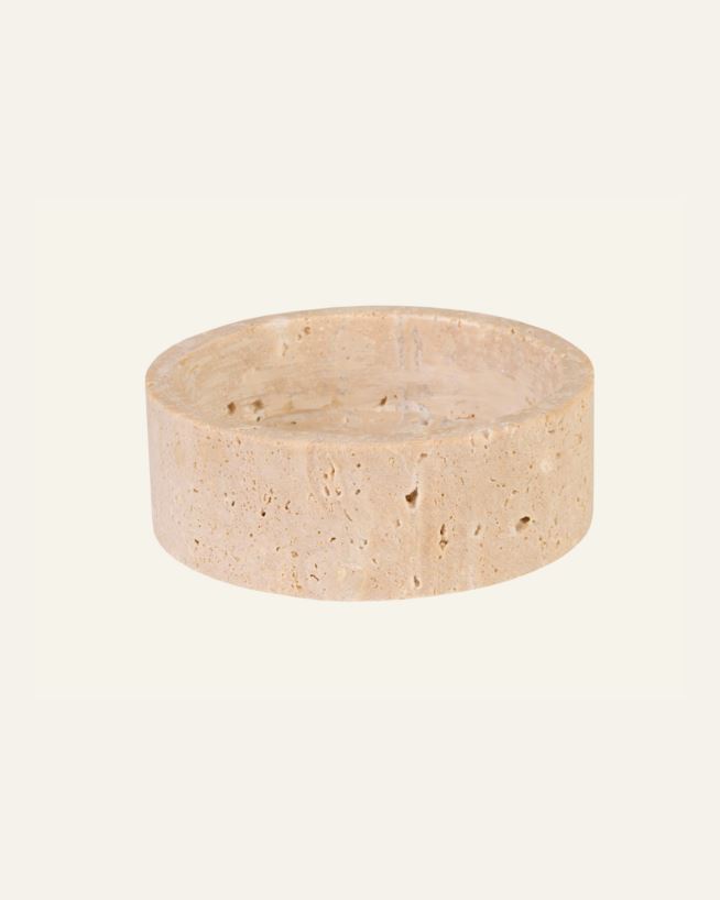 Kynttilänjalka beige - ø10x3,5 cm beige - 1
