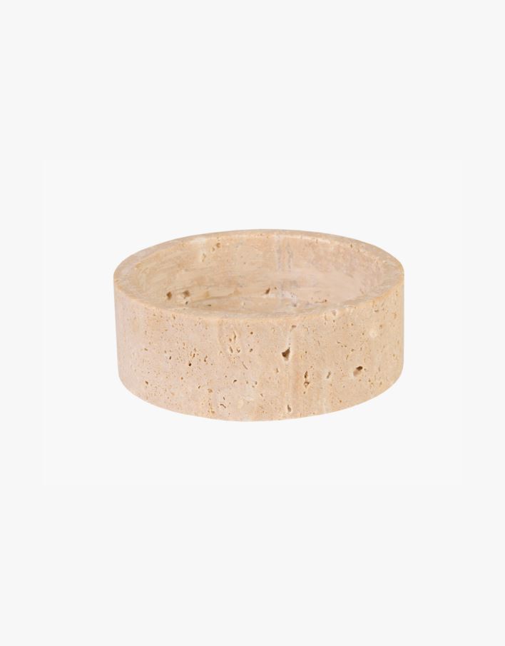 Kynttilänjalka beige - ø10x3,5 cm beige - 1