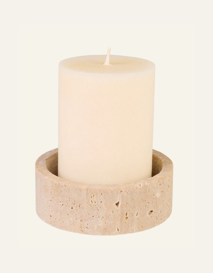 Kynttilänjalka beige - 2