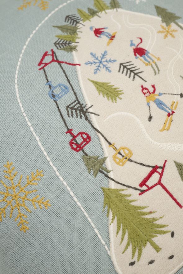Koristetyynynpäällinen moniväri - 3