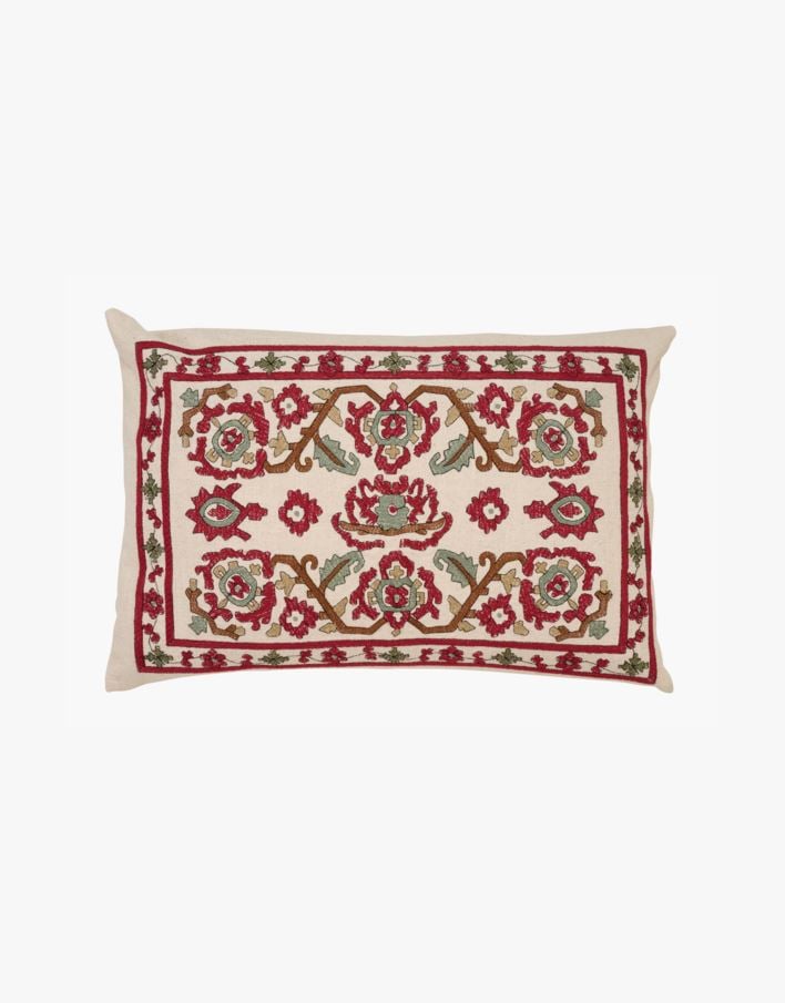 Koristetyynynpäällinen moniväri/punainen - 40x60 cm moniväri/punainen - 1