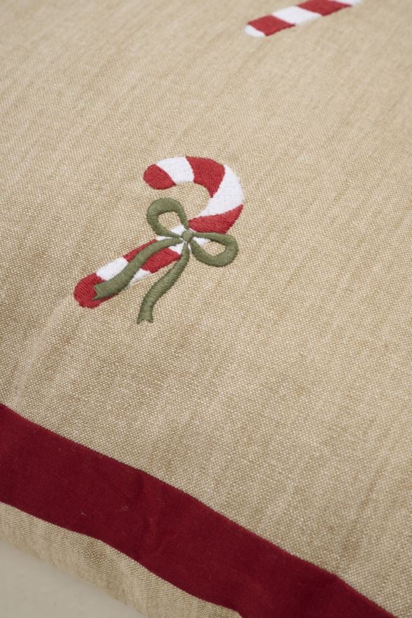 Koristetyynynpäällinen moniväri/punainen - 2