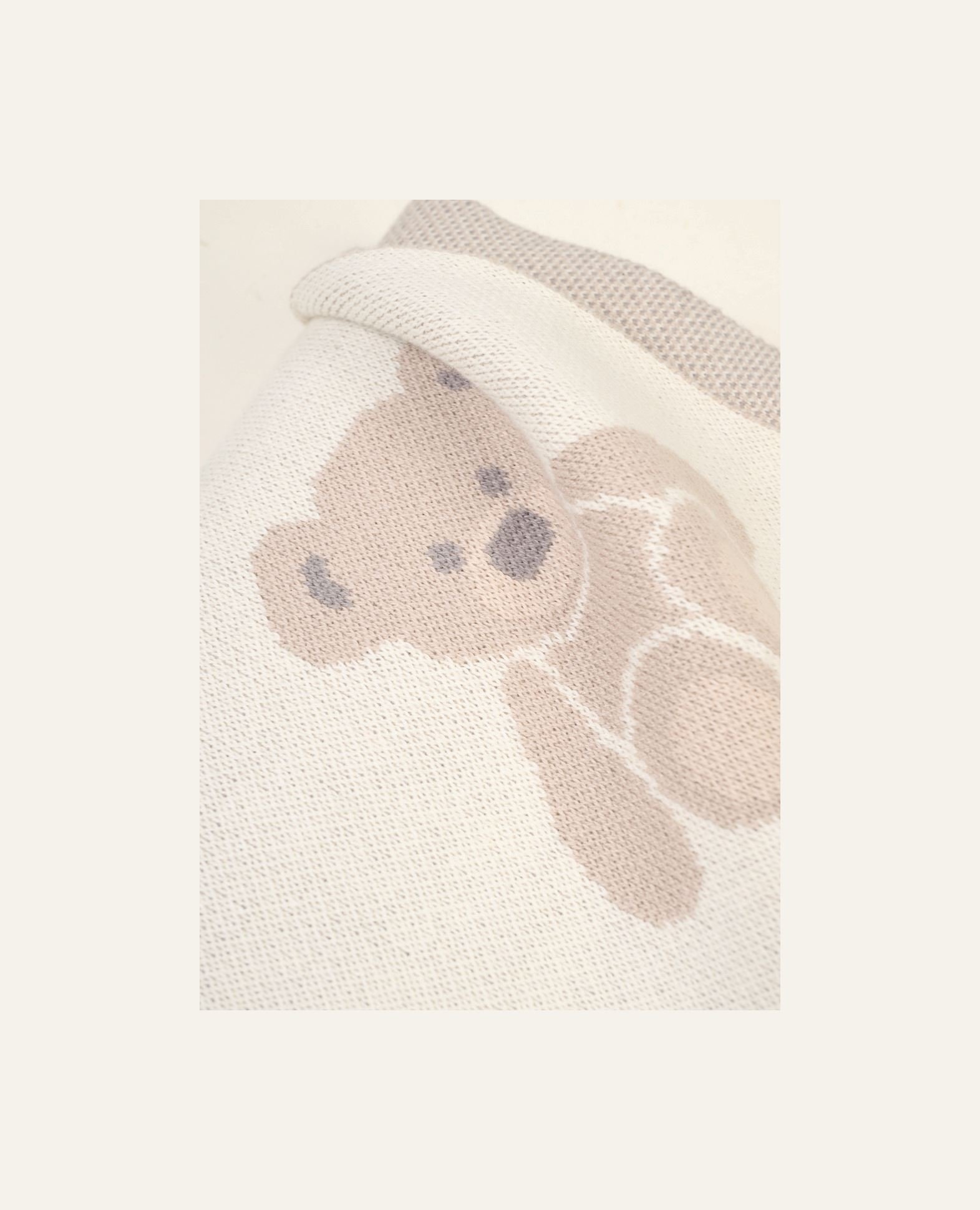 Torkkupeitto moniväri/beige - 2