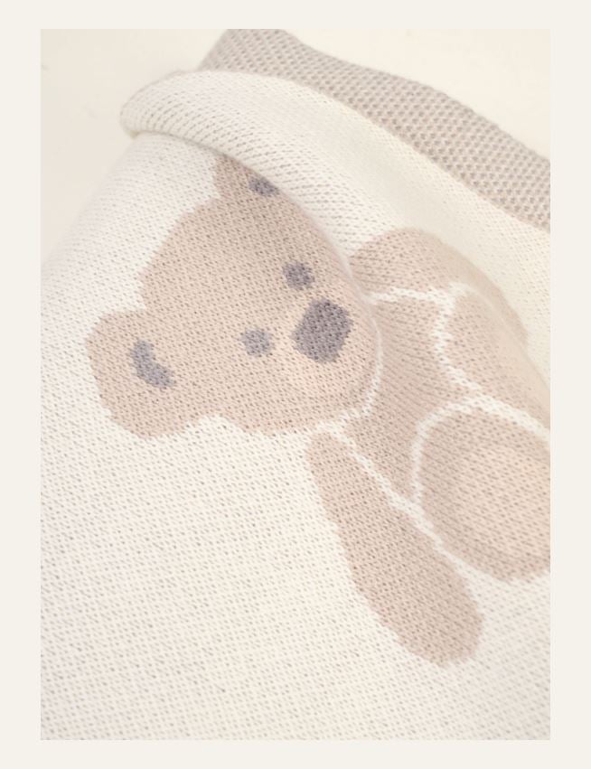 Torkkupeitto moniväri/beige - 2