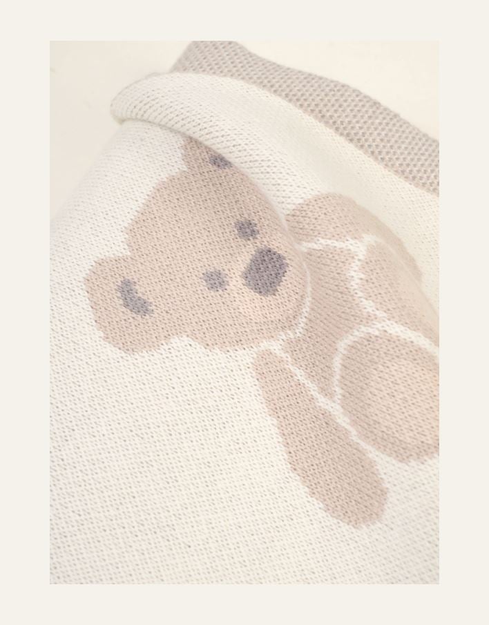 Torkkupeitto moniväri/beige - 2