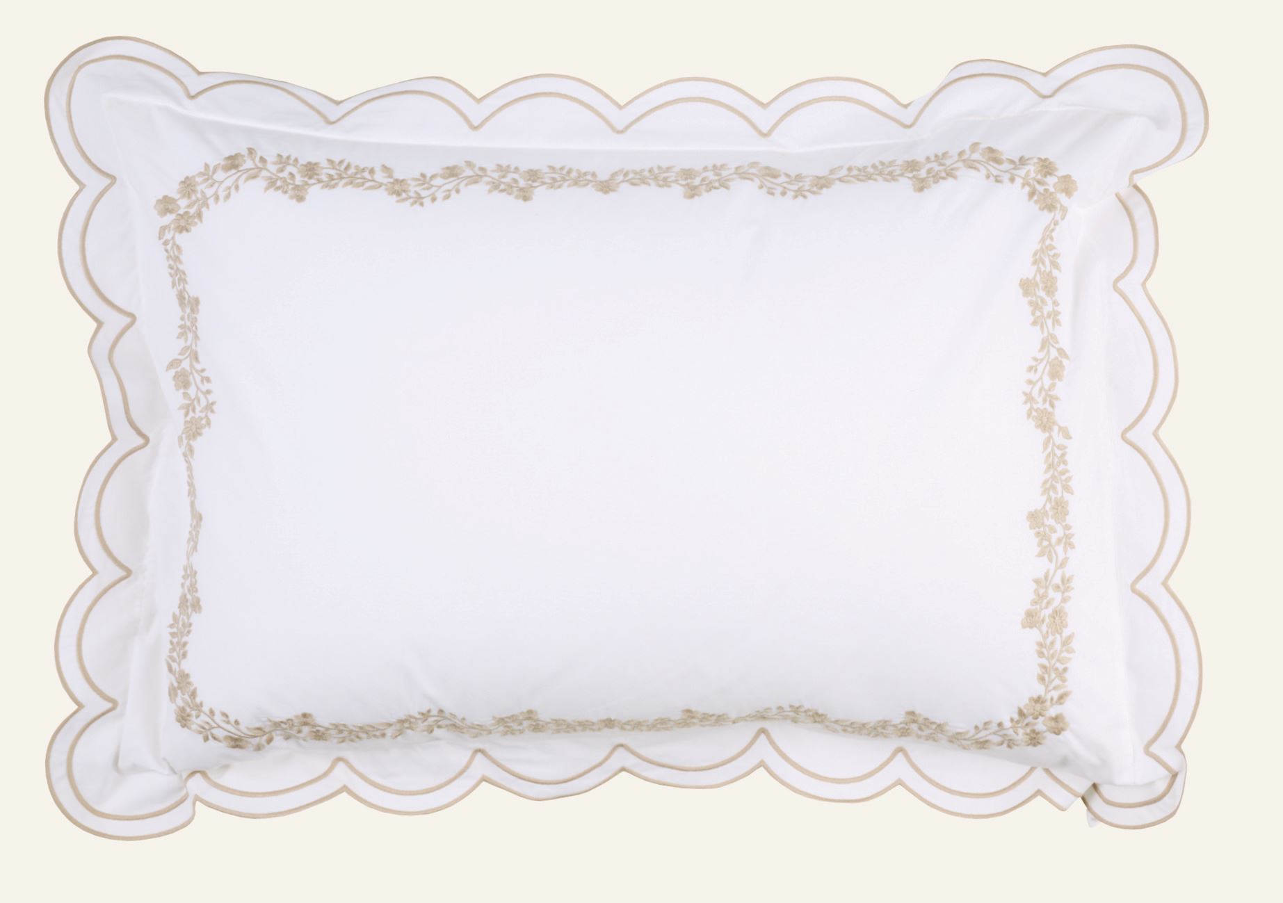 Tyynyliina puuvillaa valkoinen - 50x60 cm valkoinen - 1