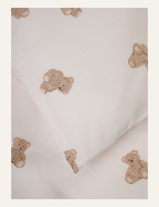 Pussilakanasetti moniväri/valkoinen - 4