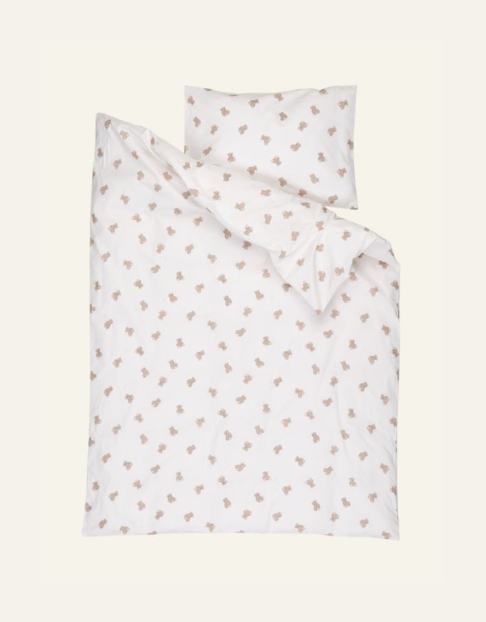 Pussilakanasetti moniväri/valkoinen - 2