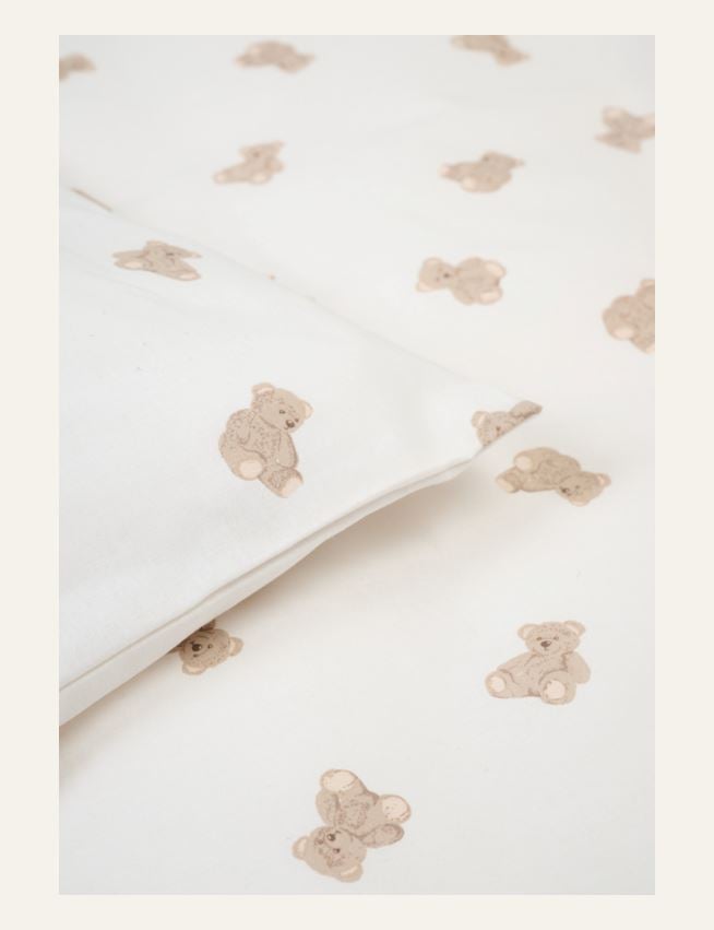 Pussilakanasetti moniväri/valkoinen - 3