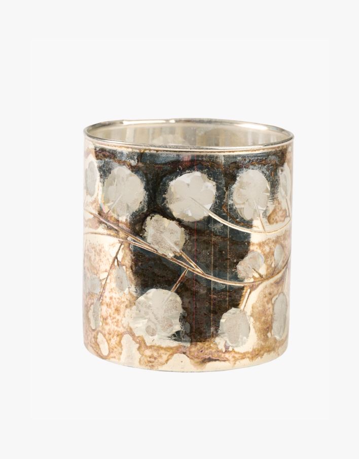 Kynttilälyhty moniväri/hopea - 10,5x10 cm moniväri/hopea - 1