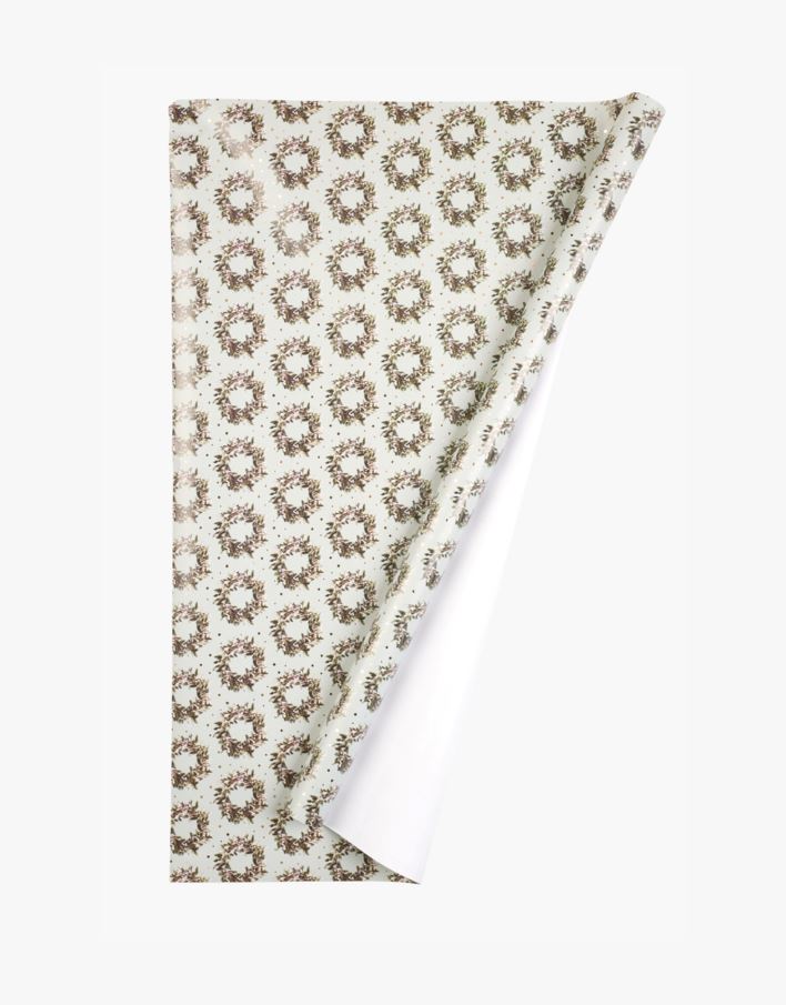 Lahjapaperi moniväri/vihreä - 70cm x 3m moniväri/vihreä - 1