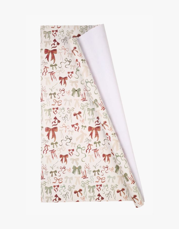 Lahjapaperi moniväri/punainen - 70cm x 3m moniväri/punainen - 1