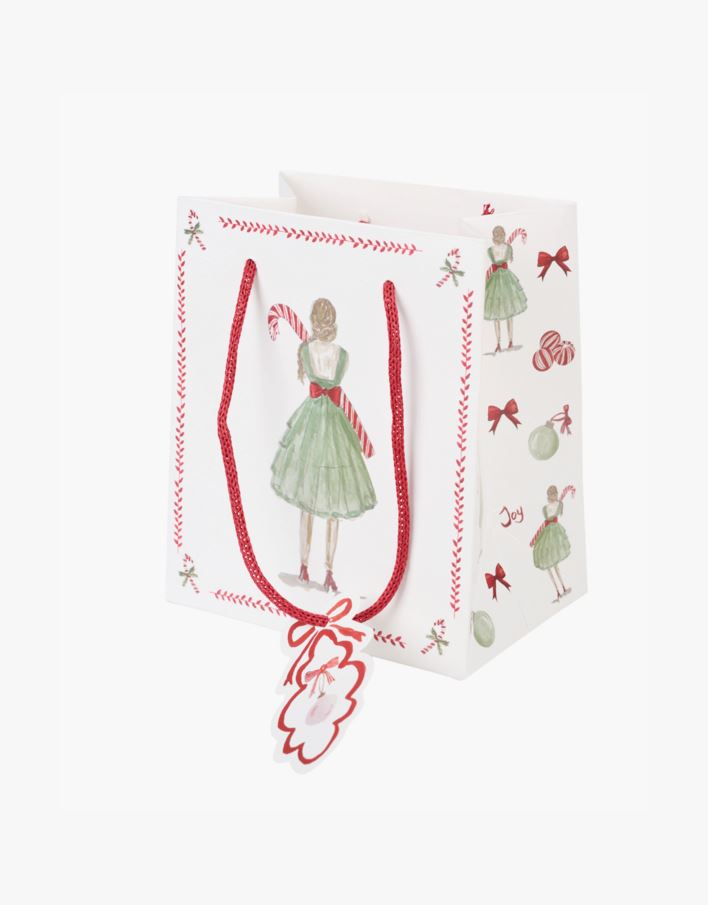 Lahjapussi moniväri - 13x15x9 cm moniväri - 1