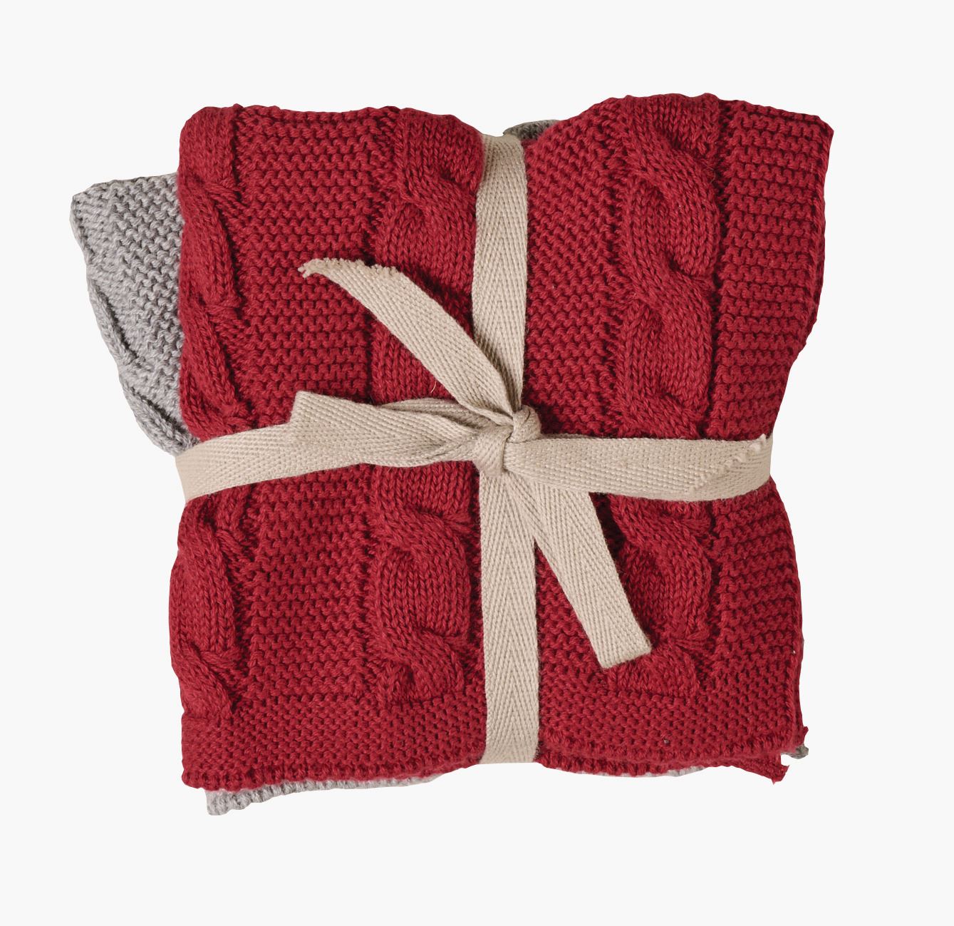 Tiskirätti punainen - 25x25 cm punainen - 1