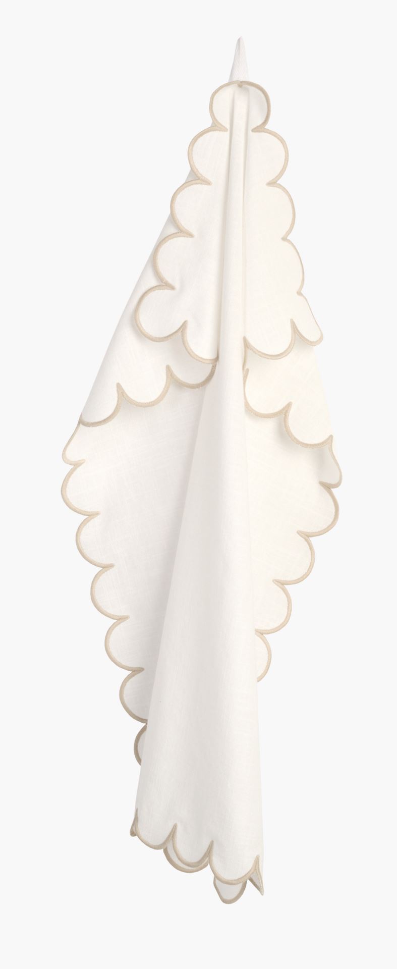 Keittiöpyyhe valkoinen - 70x50 cm valkoinen - 1