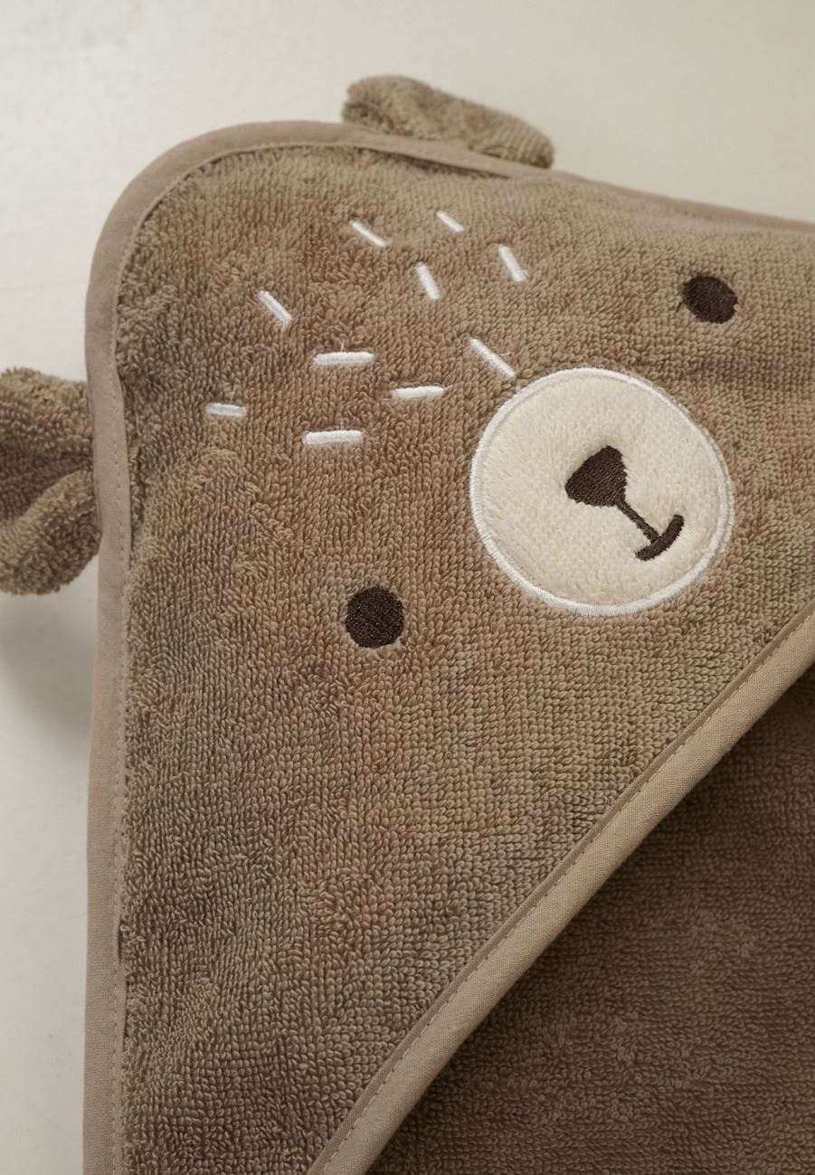 Huppupyyhe ruskea - 2