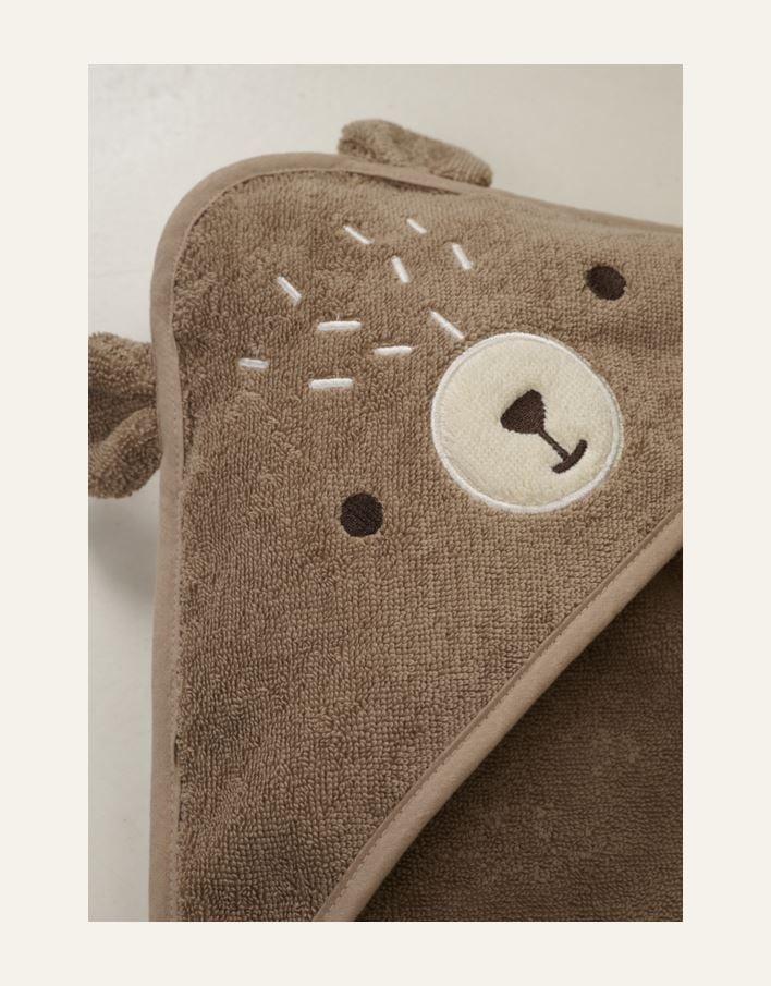 Huppupyyhe ruskea - 2