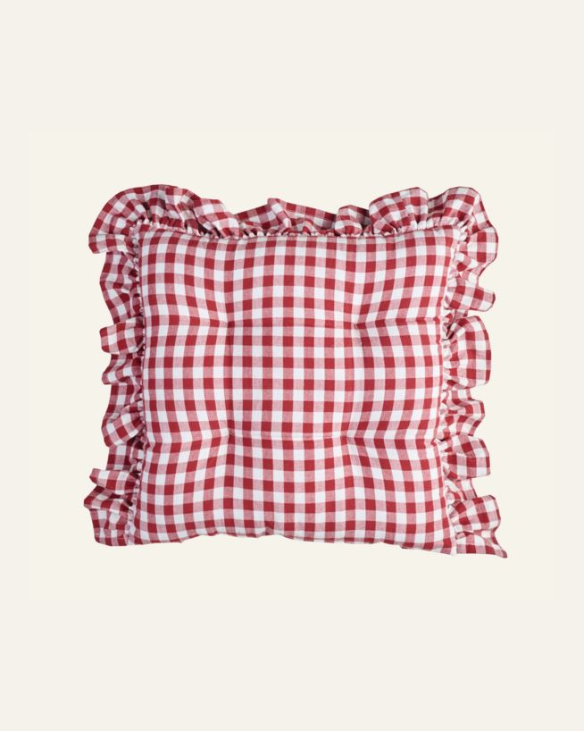 Istuintyyny punainen - 38x38 cm punainen - 1