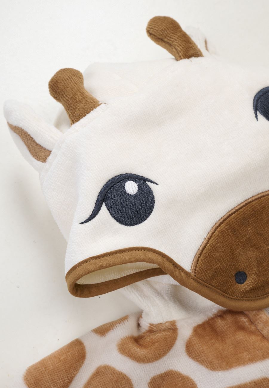 Poncho moniväri/beige - 2