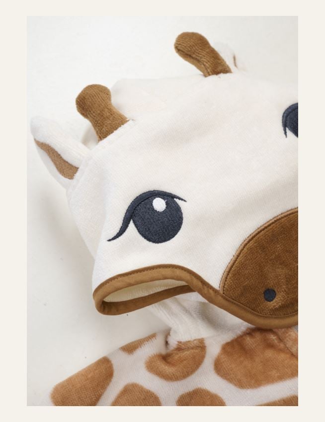 Poncho moniväri/beige - 2