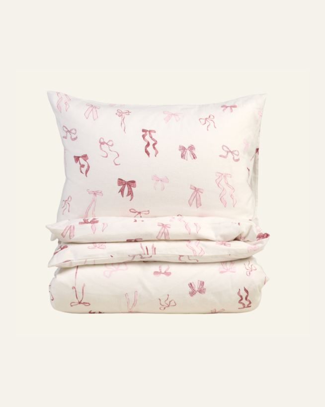 Flanellipussilakanasetti moniväri/roosa - 150x210 cm moniväri/roosa - 1