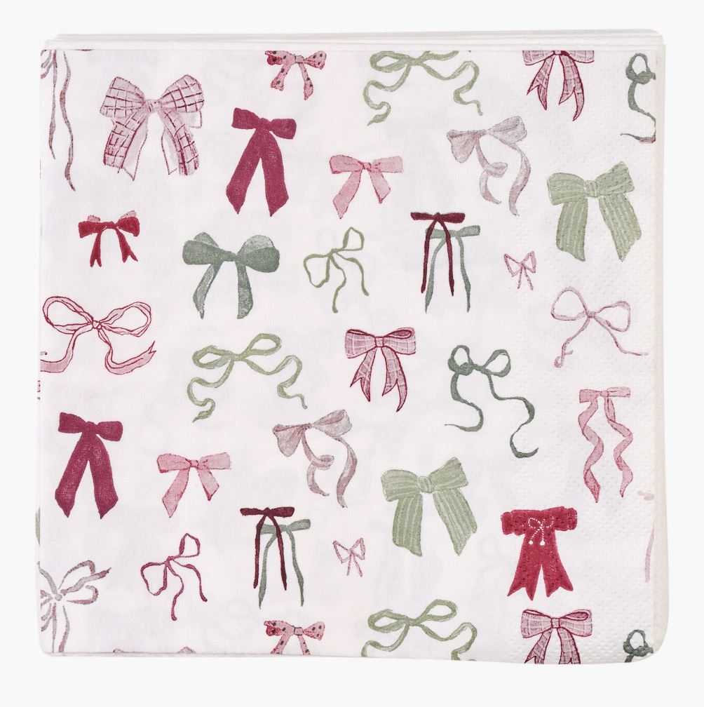 Paperiservetit moniväri/punainen - 33x33 cm moniväri/punainen - 1