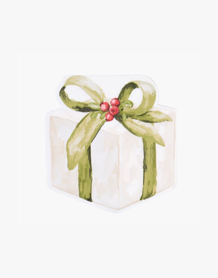 Paperiservetit moniväri/vihreä - 33x33 cm moniväri/vihreä - 1