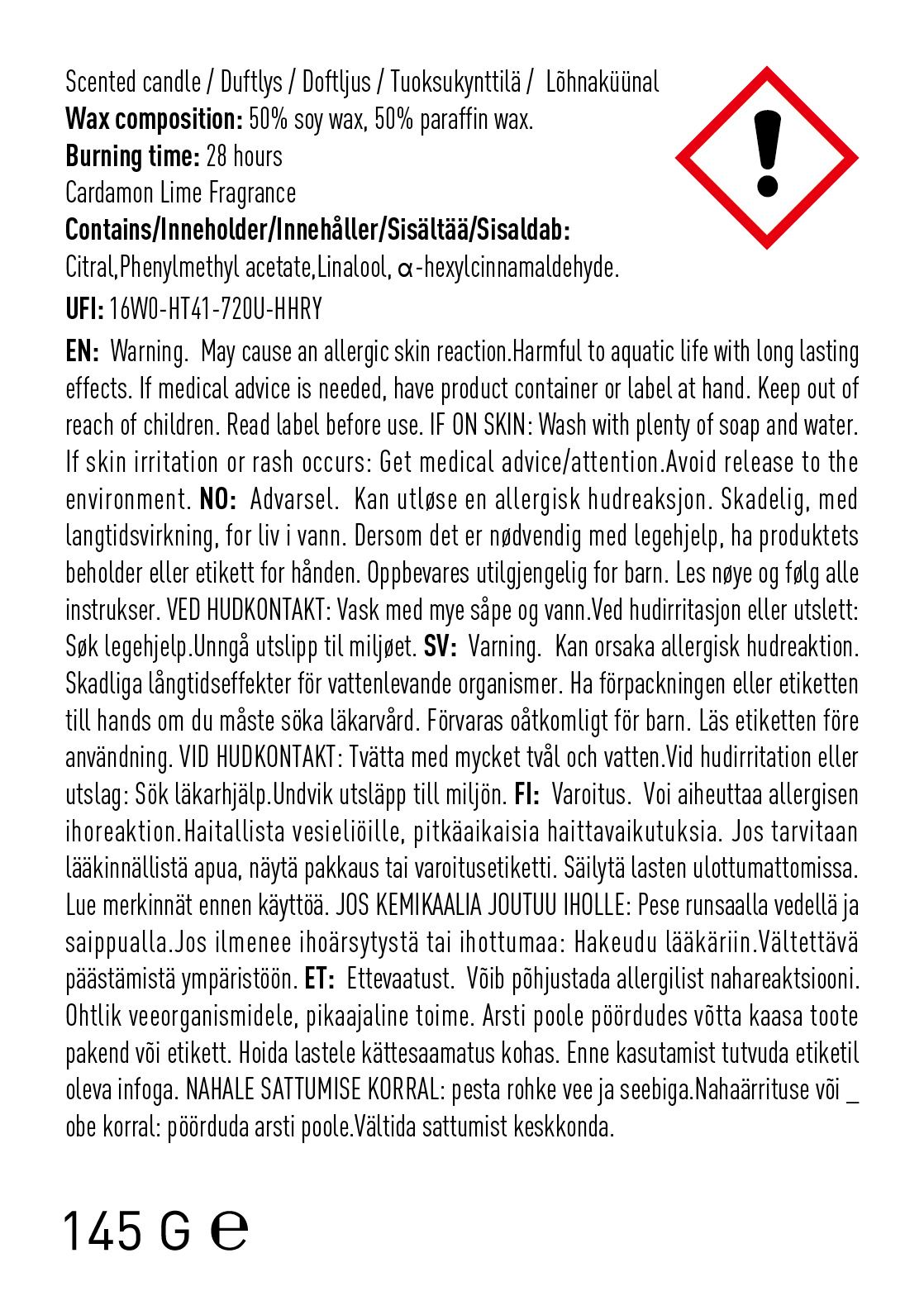 Tuoksukynttilä beige - 4