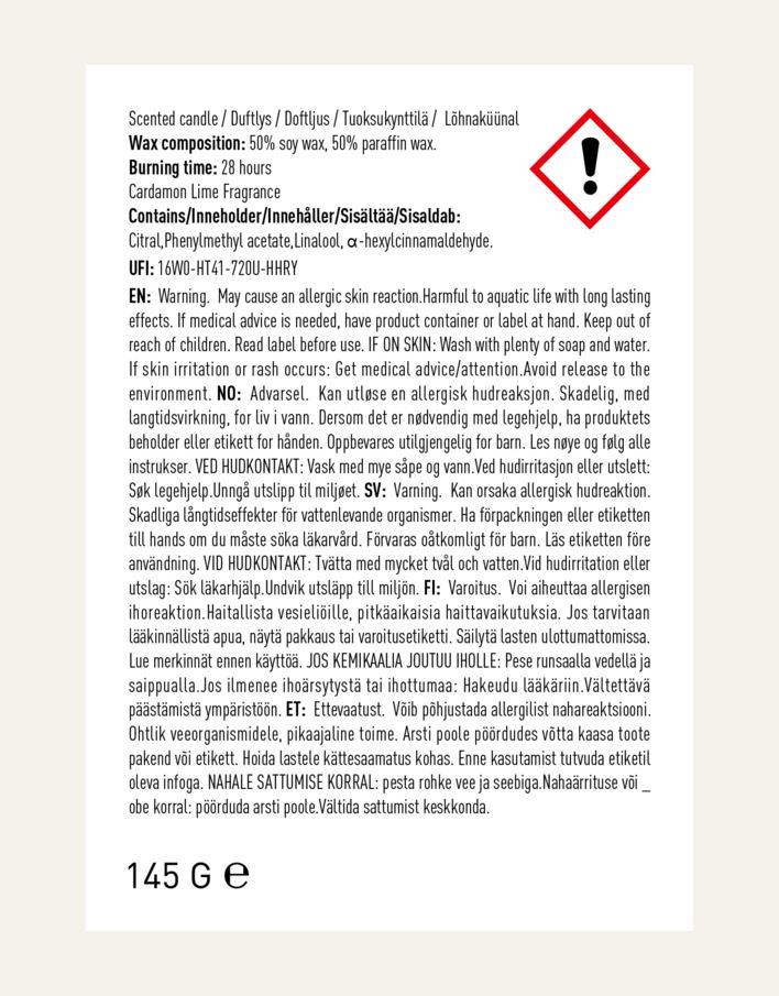 Tuoksukynttilä beige - 4