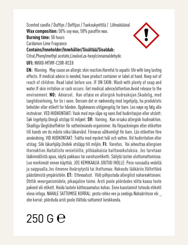 Tuoksukynttilä beige - 6