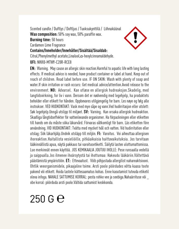 Tuoksukynttilä beige - 6