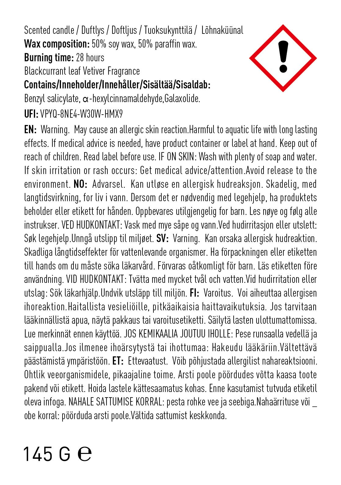 Tuoksukynttilä vaaleansininen - 4