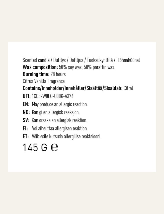 Tuoksukynttilä beige - 2