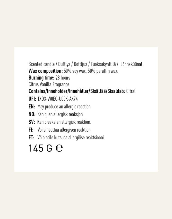 Tuoksukynttilä beige - 2