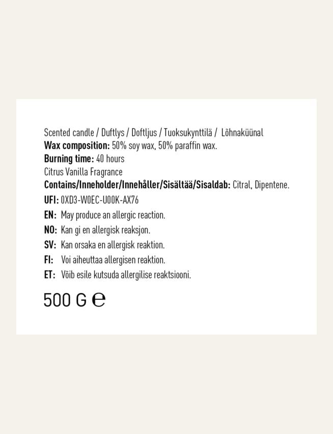 Tuoksukynttilä beige - 8