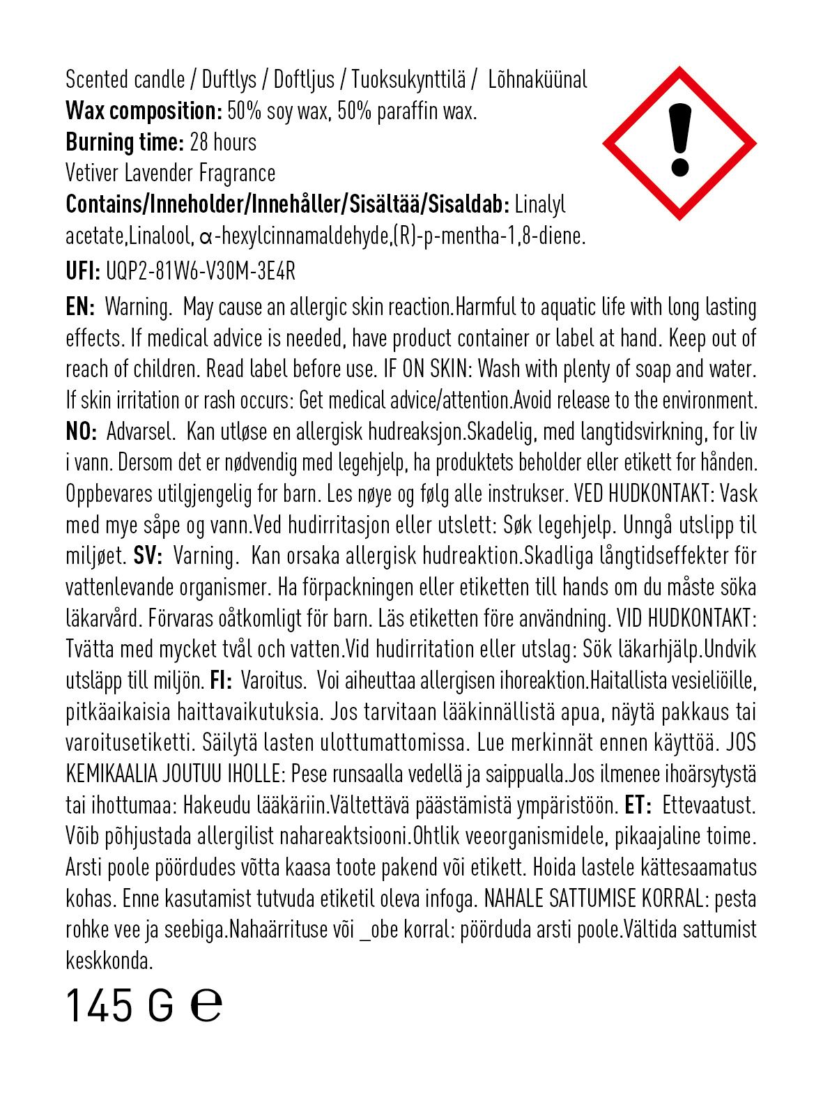 Tuoksukynttilä harmaasininen - 4